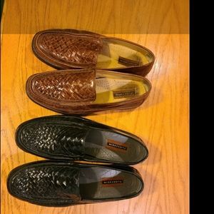 Florsheim Braided Brazilian leather loafers